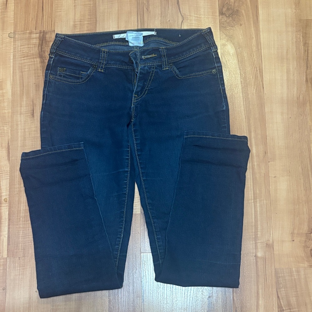 Lee Women's Dark Indigo Skinny Jeans